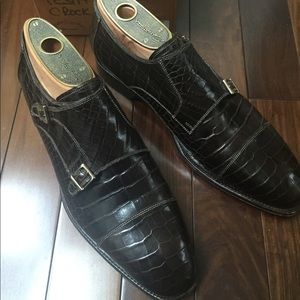 Santoni Crocodile size 9.5 Men’s Shoes $7500